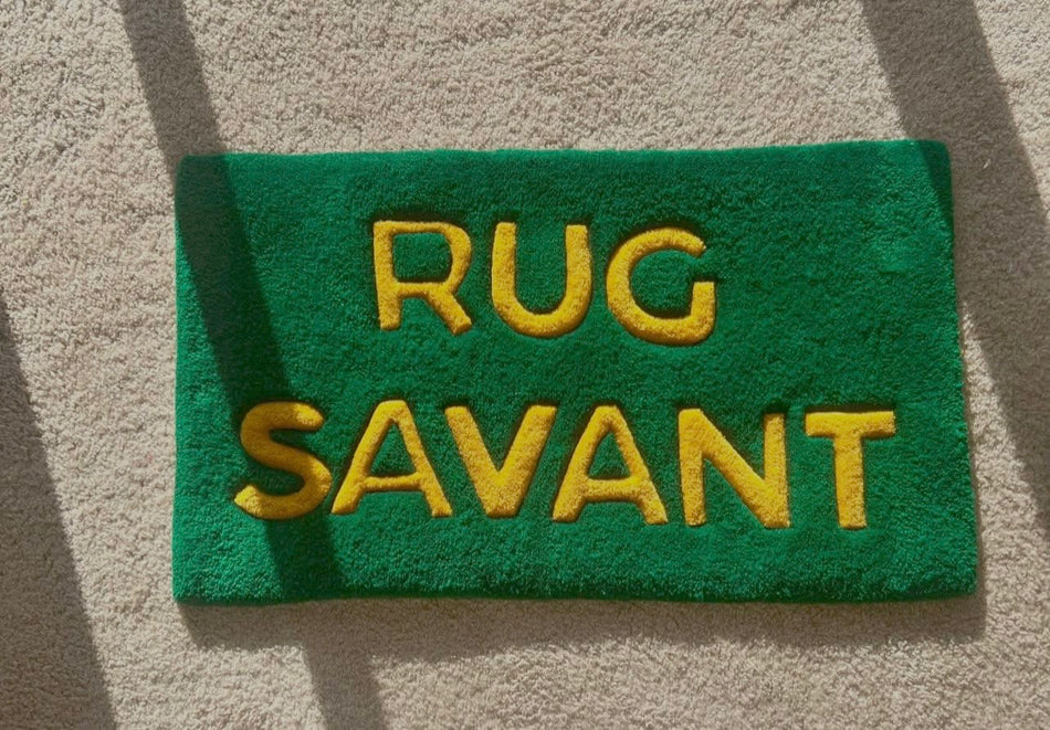 Emerald Monarch | The 2' x 2' Gold & Paddy Green Signature Accent Rug