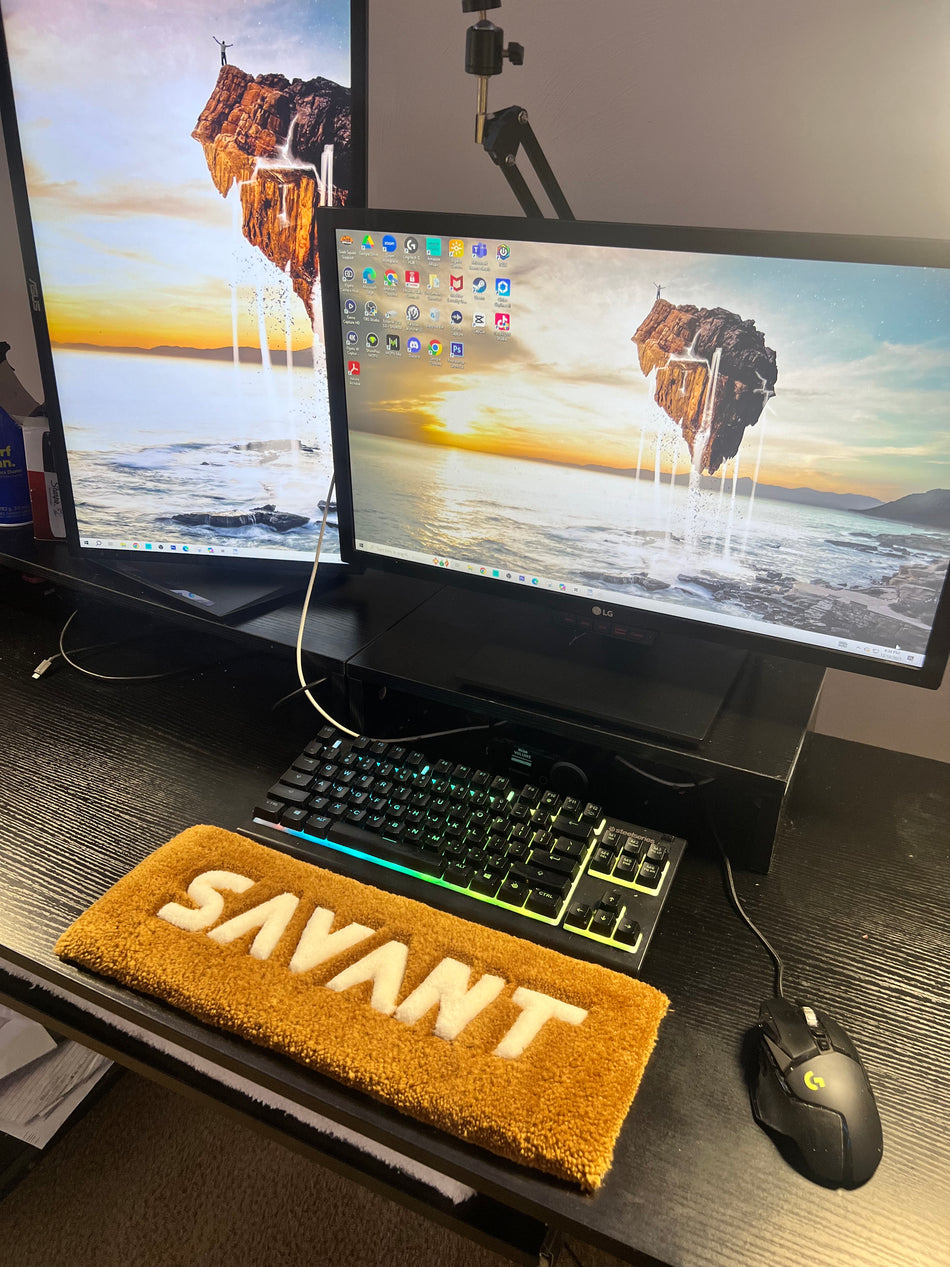 Canvas | The Savant Signature Acrylic Keyboard Rug